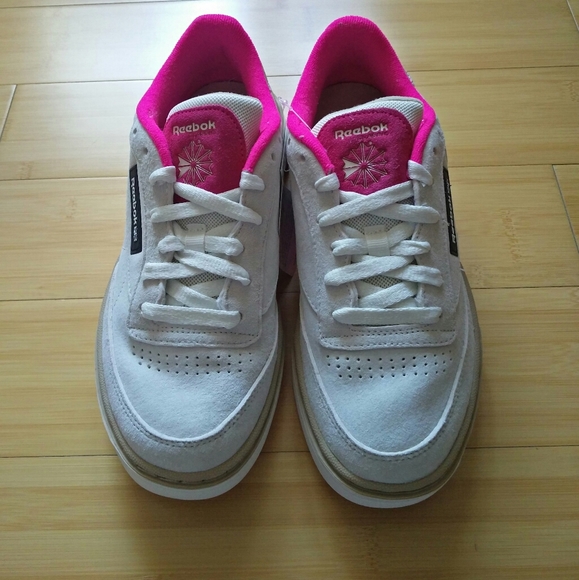 -NEW- Reebok Club C Stacked Sneakers - Picture 3 of 16